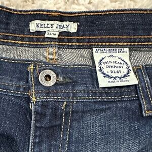 Women's Polo by Ralph Lauren Dark Blue Denim Jeans Size 16